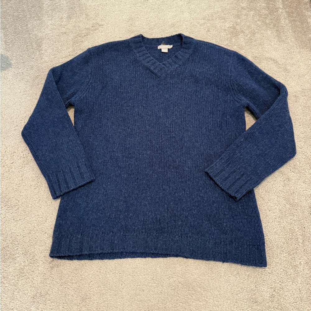 Vintage J. Crew Wool V-neck Sweater